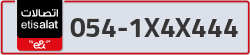  - code - 054 - number -1X4X444