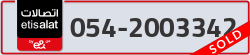  - code - 054 - number -2003342