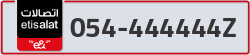  - code - 054 - number -444444Z