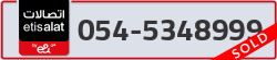  - code - 054 - number -5348999