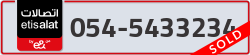  - code - 054 - number -5433234