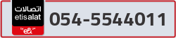  - code - 054 - number -5544011