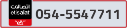  - code - 054 - number -5547711