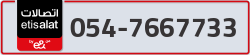 - code - 054 - number -7667733