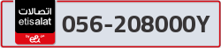  - code - 056 - number -208000Y