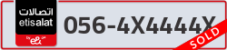  - code - 056 - number -4X4444X