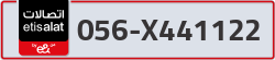  - code - 056 - number -X441122