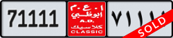abu dhabi classic - code - NOC - number -71111