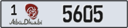 abu dhabi - code - 1 - number -5605