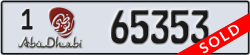 abu dhabi - code - 1 - number -65353