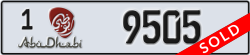 abu dhabi - code - 1 - number -9505