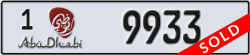 abu dhabi - code - 1 - number -9933