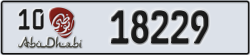 abu dhabi - code - 10 - number -18229