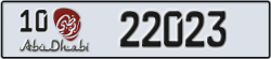 abu dhabi - code - 10 - number -22023
