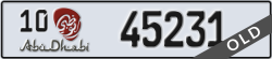 abu dhabi - code - 10 - number -45231