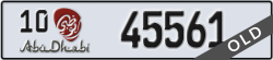 abu dhabi - code - 10 - number -45561