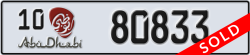 abu dhabi - code - 10 - number -80833