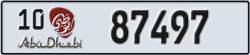 abu dhabi - code - 10 - number -87497