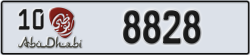 abu dhabi - code - 10 - number -8828