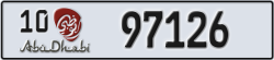 abu dhabi - code - 10 - number -97126