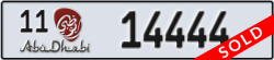 abu dhabi - code - 11 - number -14444