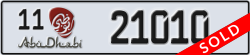 abu dhabi - code - 11 - number -21010