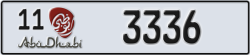 abu dhabi - code - 11 - number -3336