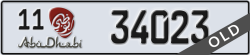 abu dhabi - code - 11 - number -34023