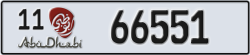 abu dhabi - code - 11 - number -66551