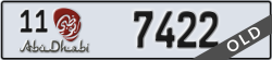 abu dhabi - code - 11 - number -7422
