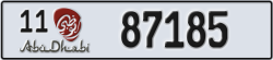 abu dhabi - code - 11 - number -87185