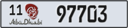 abu dhabi - code - 11 - number -97703