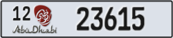 abu dhabi - code - 12 - number -23615