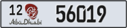 abu dhabi - code - 12 - number -56019