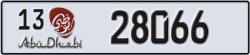 abu dhabi - code - 13 - number -28066