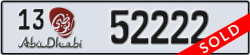 abu dhabi - code - 13 - number -52222