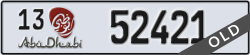 abu dhabi - code - 13 - number -52421