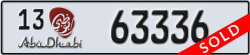 abu dhabi - code - 13 - number -63336