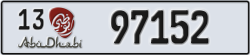 abu dhabi - code - 13 - number -97152