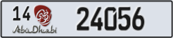 abu dhabi - code - 14 - number -24056