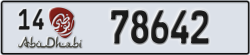 abu dhabi - code - 14 - number -78642