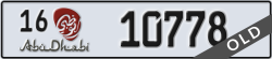 abu dhabi - code - 16 - number -10778
