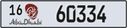 abu dhabi - code - 16 - number -60334