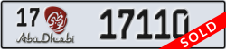 abu dhabi - code - 17 - number -17110