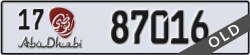 abu dhabi - code - 17 - number -87016