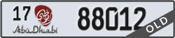abu dhabi - code - 17 - number -88012