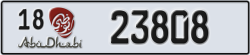 abu dhabi - code - 18 - number -23808