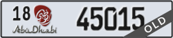 abu dhabi - code - 18 - number -45015