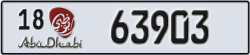 abu dhabi - code - 18 - number -63903