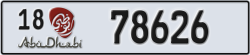 abu dhabi - code - 18 - number -78626